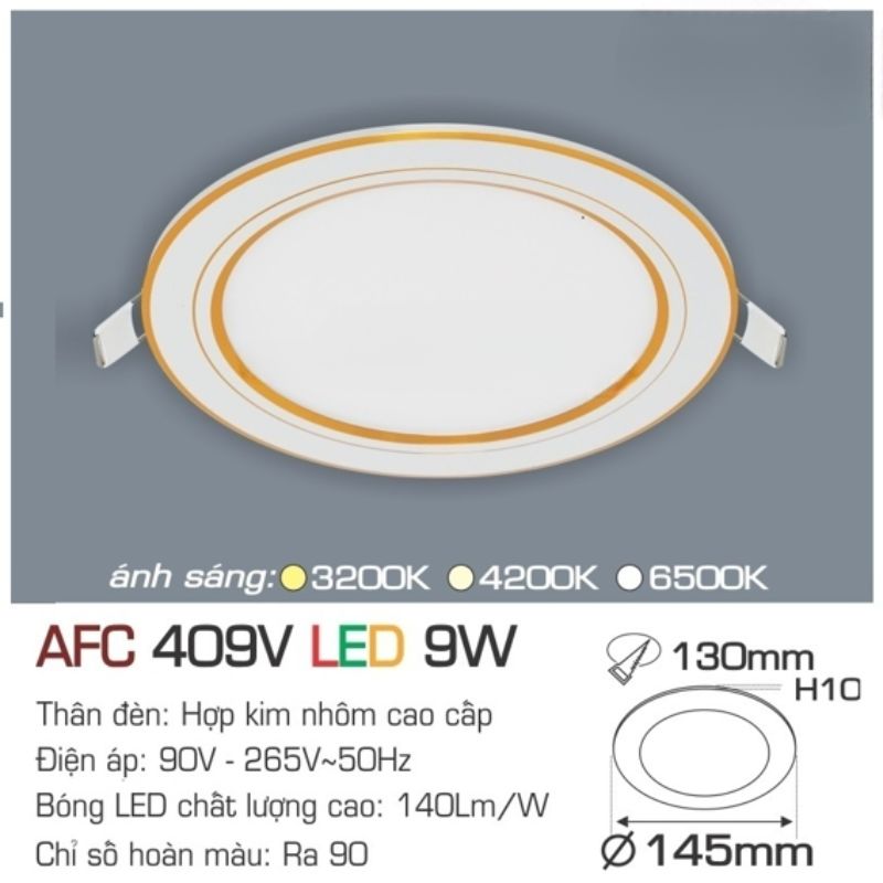 Trọng Anfaco online AFC 409V LED 9W 4