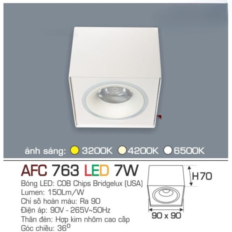 1 AFC 763 LED 7W 4