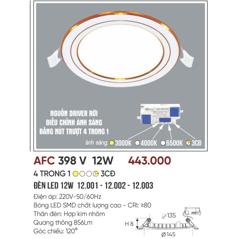 p010-b08-thong-so AFC 398 V 12W 4
