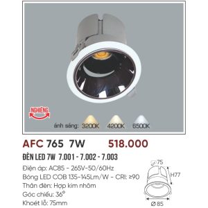 AFC 765 LED 7W 5