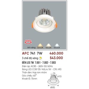 AFC 741 LED 7W - 1 màu 5