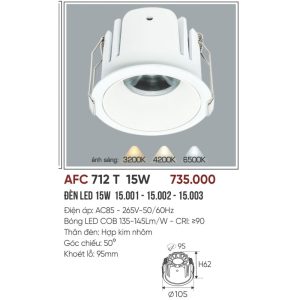 AFC 712 T LED 15W 5