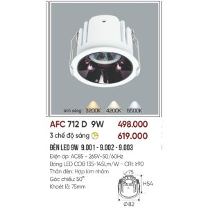 AFC 712 D LED 9W - 1 màu 3 AFC 712 D LED 9W - 1 màu 5