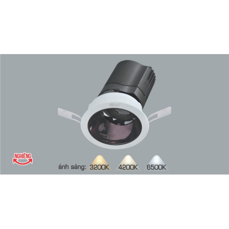 p023-b02-san-pham AFC 749 D LED 10W - 3 màu 3