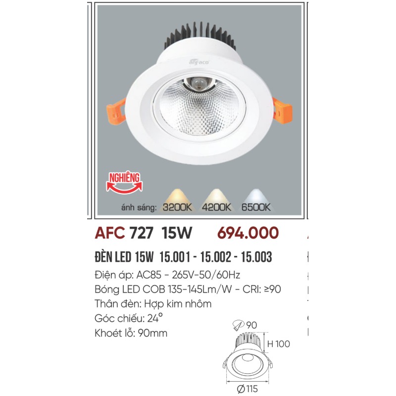 p023-b07-thong-so AFC 727 LED 15W 4