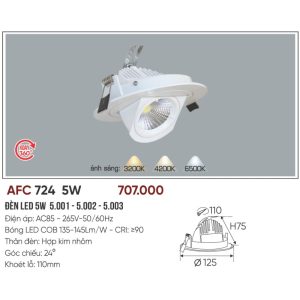 AFC 724 LED 5W 5
