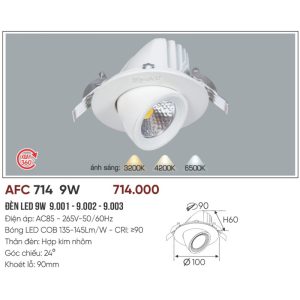 AFC 714 LED 9W 5