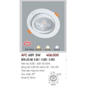 AFC 689 LED 5W 5