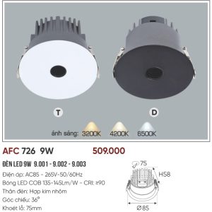 AFC 726 D LED 9W 5