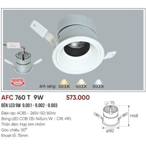 AFC 760 T LED 9W 5