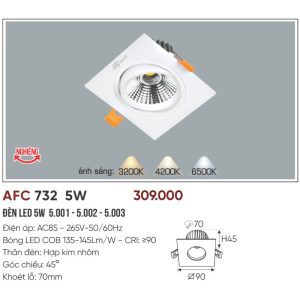 AFC 732 LED 5W 5