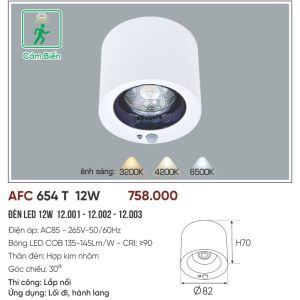 AFC 654 T LED 12W 5