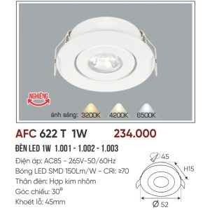 AFC 622 T LED 1W 5