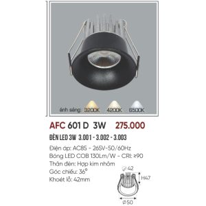 AFC 601 D 3W 3 AFC 601 D 3W 5