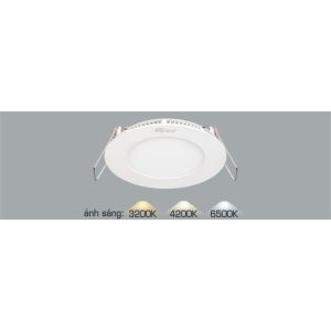 ĐÈN LED PANEL TRÒN AFC 668 LED 12W ANFACO - 3 màu
