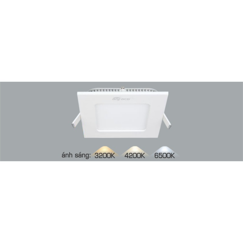 p035-b06-san-pham Đèn LED Panel AFC 669 LED 6W Anfaco - 3 màu 3