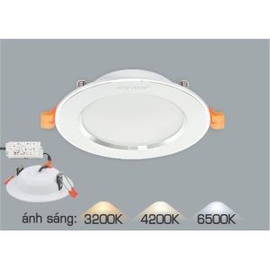 Đèn LED âm trần AFC 674 LED 7W Anfaco - 1 màu