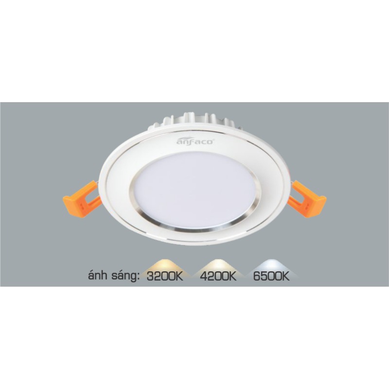 p042-b02-san-pham Đèn LED âm trần AFC 433 LED 12W Anfaco - 3 màu 3