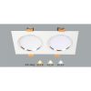 AFC 754/2 LED 9W - 3 màu 1