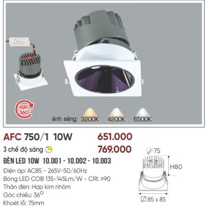 AFC 750/1 10W - 3 màu 5