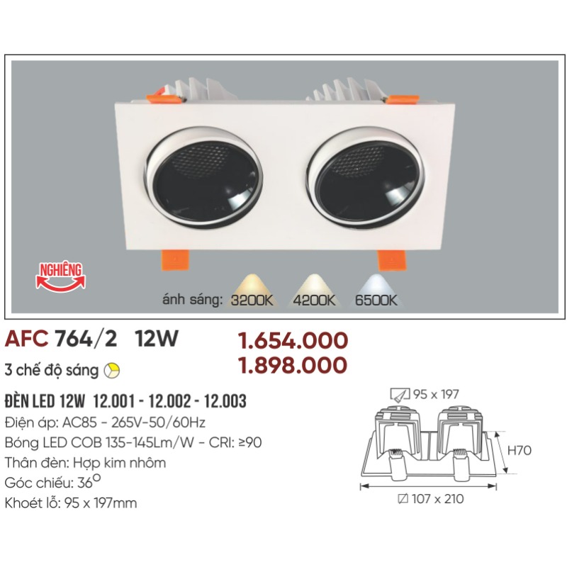 p046-b06-thong-so AFC 764/2 LED 12W - 3 màu 4