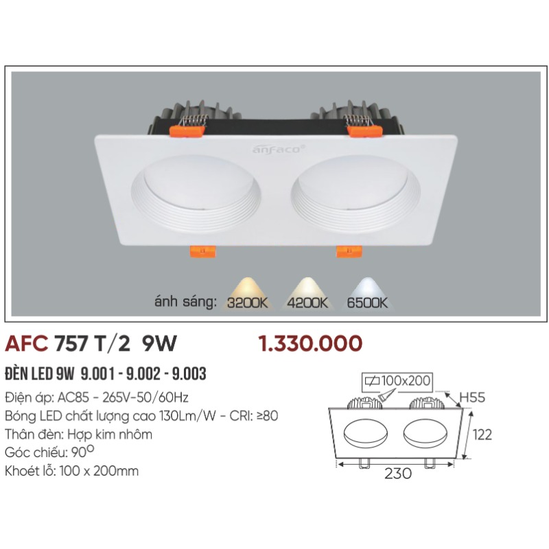 p048-b04-thong-so AFC 757T/2 LED 9W 4