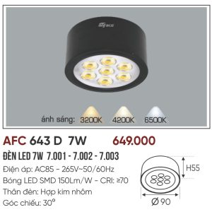 AFC 643 D LED 7W 5