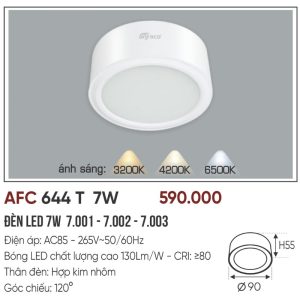 AFC 644 T LED 7W 5