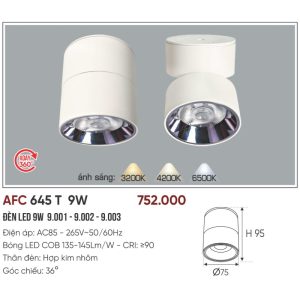 AFC 645 T LED 9W 5