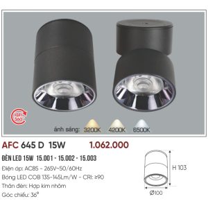 AFC 645 D LED 15W 5