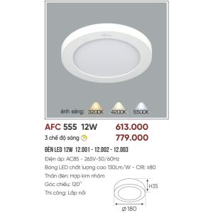 AFC 555 LED 12W 5