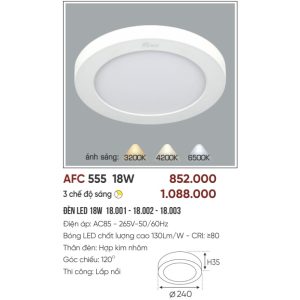 AFC 555 LED 18W 5