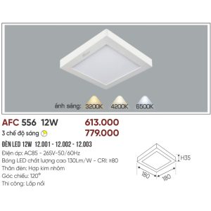 AFC 556 Nâu LED 12W 5