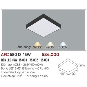 AFC 580 D LED 15W 3 AFC 580 D LED 15W 5